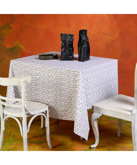 ΤΡΑΠΕΖΟΜΑΝΤΗΛΟ EDMONDE WHITE 140Χ140