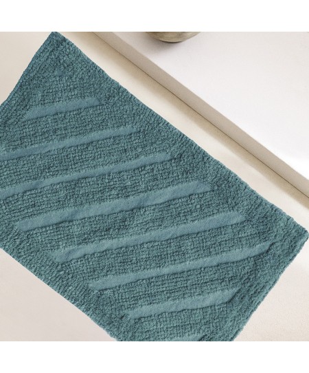 ΠΑΤΑΚΙ ΜΠΑΝΙΟΥ TASK DARK AQUA 40Χ60