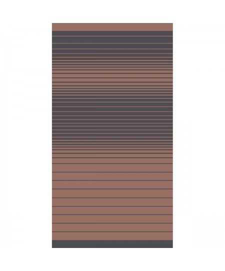 ΠΕΤΣΕΤΑ ΘΑΛΑΣΣΗΣ STRIPES BROWN (86Χ160)