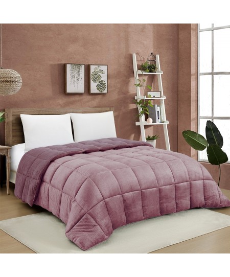 ΚΟΥΒΕΡΤΟΠΑΠΛΩΜΑ ΜΟΝΟ SHELBY AMETHYST (160X220) ΚΟΥΒΕΡΤΟΠΑΠΛΩΜΑ ΜΟΝΟ SHELBY AMETHYST (160X220)