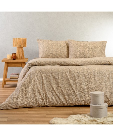 ΣΕΤ ΣΕΝΤΟΝΙΑ ΦΑΝΕΛΕΝΙΑ ΜΟΝΑ KESHIA BEIGE (170X260)