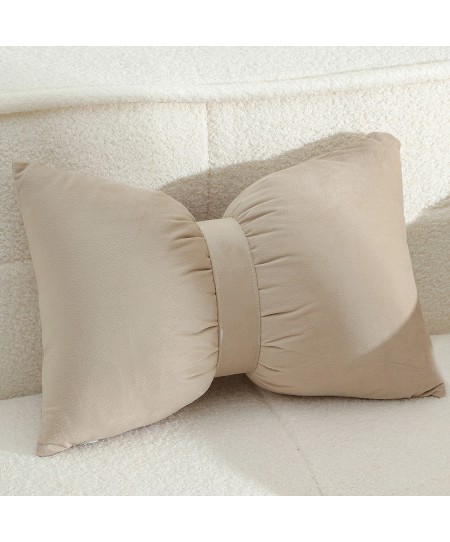 ΔΙΑΚΟΣΜΗΤΙΚΟ ΜΑΞΙΛΑΡΙ BOW BEIGE (50Χ35)