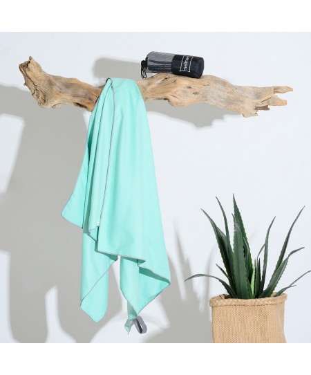 ΠΕΤΣΕΤΑ MICROFIBER GYM AQUA (80Χ170)