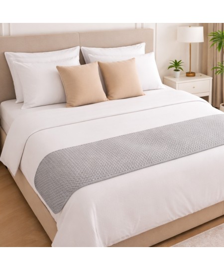 ΤΡΑΒΕΡΣΑ ΚΡΕΒΑΤΙΟΥ OMNIA GREY (55Χ250)