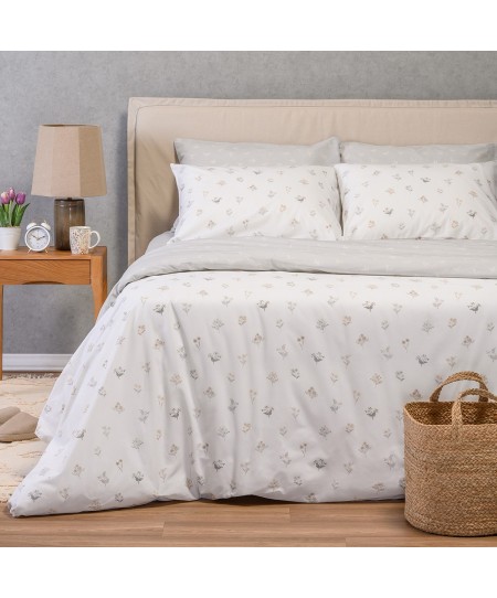 ΠΑΠΛΩΜΑΤΟΘΗΚΗ ΥΠΕΡΔΙΠΛΗ SPRING LIGHT GREY ULTRA LINE (225X245)