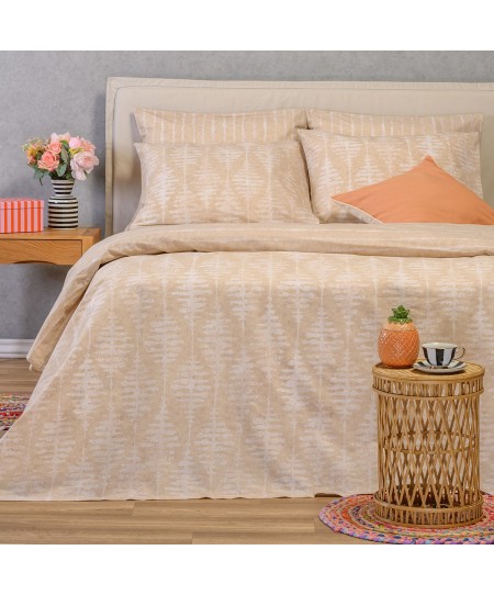ΣΕΤ ΣΕΝΤΟΝΙΑ KING SIZE KAI BEIGE CASUAL LINE (260X270)