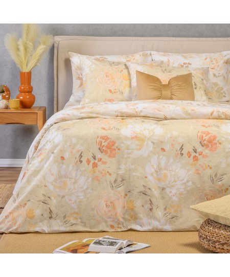 ΠΑΠΛΩΜΑΤΟΘΗΚΗ ΥΠΕΡΔΙΠΛΗ ANABELLE BEIGE CASUAL LINE (225X245)