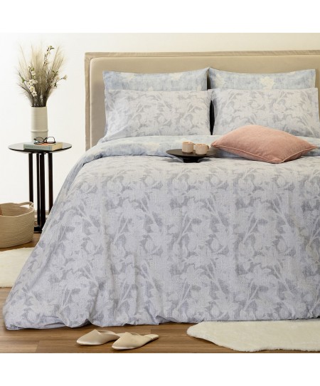 ΣΕΤ ΣΕΝΤΟΝΙΑ ΥΠΕΡΔΙΠΛΑ PALOMA GREY CASUAL LINE (235X270)