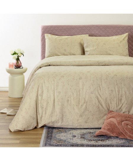 ΣΕΤ ΣΕΝΤΟΝΙΑ ΦΑΝΕΛΕΝΙΑ KING SIZE (Λ) BIANCA BEIGE (180X200+32)