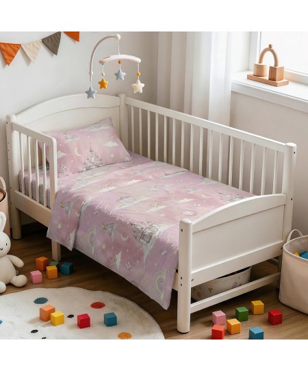 ΣΕΤ ΣΕΝΤΟΝΙΑ ΚΟΥΝΙΑΣ (Λ) PRINCESS PRIME LINE BABY (70Χ140+17)