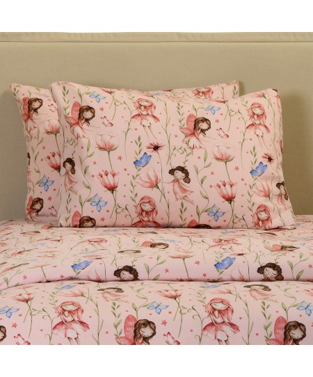 ΣΕΤ ΜΑΞΙΛΑΡΟΘΗΚΕΣ ΦΑΝΕΛΕΝΙΕΣ NAIDA PINK (53X72) WINTER LINE KIDS