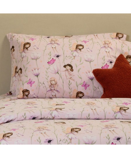 ΣΕΤ ΜΑΞΙΛΑΡΟΘΗΚΕΣ ΦΑΝΕΛΕΝΙΕΣ NAIDA LILAC (53X72) WINTER LINE KIDS