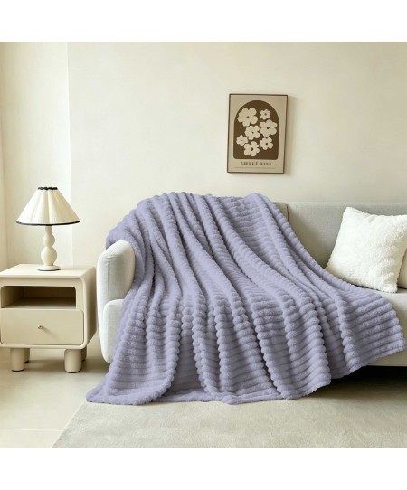 ΓΟΥΝΙΝΗ ΚΟΥΒΕΡΤΑ ΚΑΝΑΠΕ PERSA GREY/LILAC (100X150)