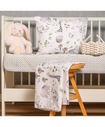 ΣΕΤ ΣΕΝΤΟΝΙΑ ΚΟΥΝΙΑΣ JUNGLE PRIME LINE BABY (120X170)