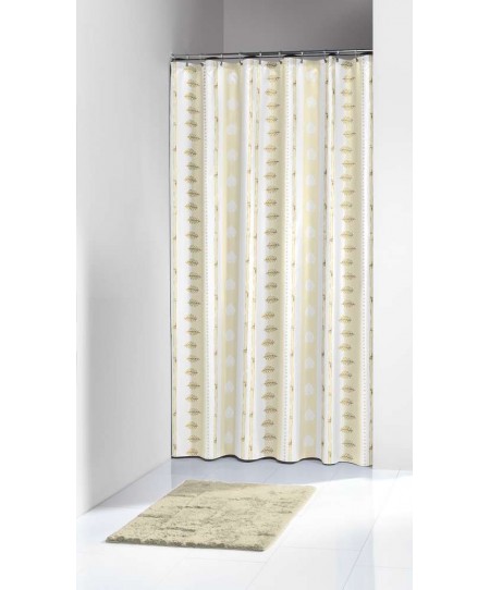 Pantanal 180Πx200Υ sand κουρτίνα μπάνιου πλαστική Sealskin Elemental