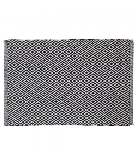 Trellis 60x90 black πατάκι μπάνιου Sealskin