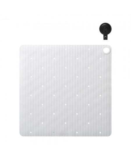 Ribb Αντιολισθητικό Πατάκι 55x55cm White with Black Hook Sealskin