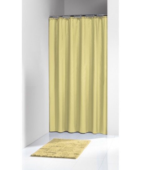 Granada 180x200 yellow Πλαστική κουρτίνα μπάνιου Sealskin