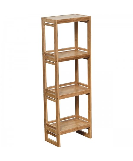 Ραφιέρα Μπάνιου από Μπαμπού με 4 Ράφια MRShome