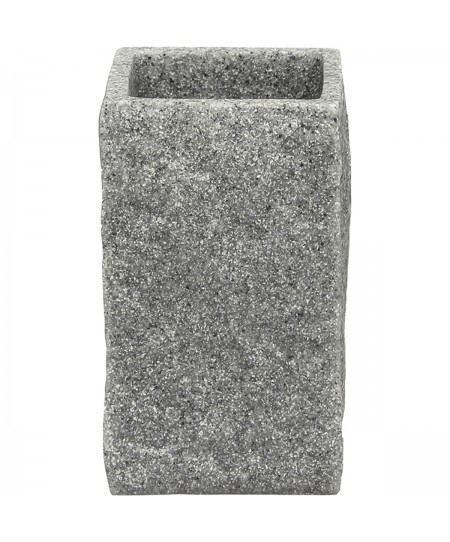 Ποτήρι Οδοντόβουρτσας Polyresin Γκρί MRShome