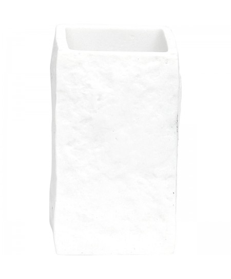 Ποτήρι Οδοντόβουρτσας Polyresin Λευκό MRShome