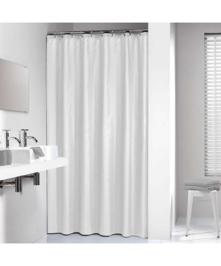 Madeira 180x200 white κουρτίνα μπάνιου υφασμάτινη Sealskin