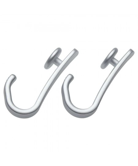 Easy roll hooks 12 pcs grey κρίκοι κουρτίνας μπάνιου Sealskin