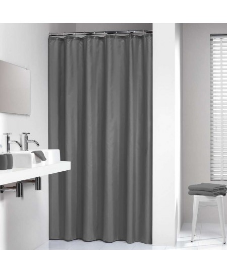 Madeira 180x200 grey κουρτίνα μπάνιου υφασμάτινη Sealskin