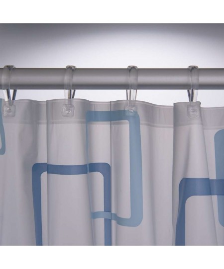 Retro 180x200 blue κουρτίνα μπάνιου πλαστική Sealskin