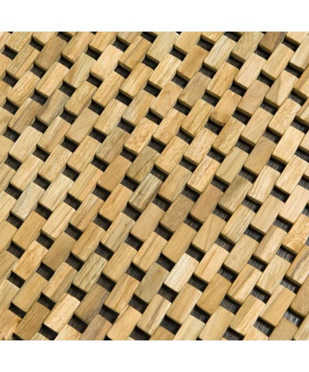 Woodblock 52x90 teak πατάκι μπάνιου Sealskin
