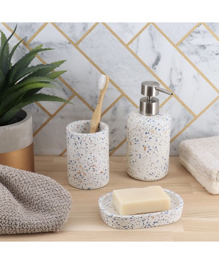 Δοχείο Κρεμοσάπουνου Polyresin σε Μωσαϊκό Σχέδιο MRShome