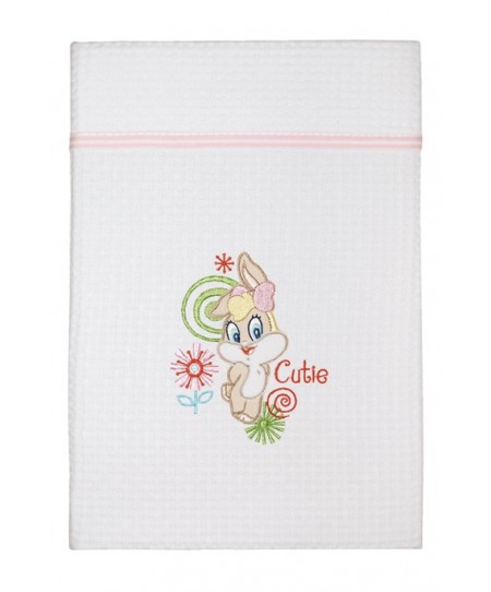 Κουβέρτα Πικέ Αγκαλιάς Baby Looney Tunes Design 27