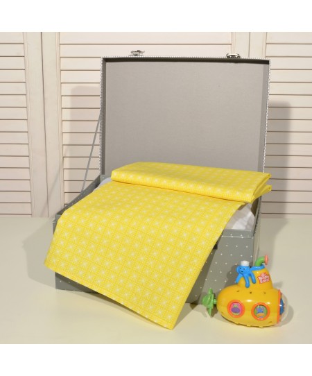 Πάνα Εμπριμέ με στρίφωμα 75x75 100% Βαμβάκι Design 192 Oliver baby