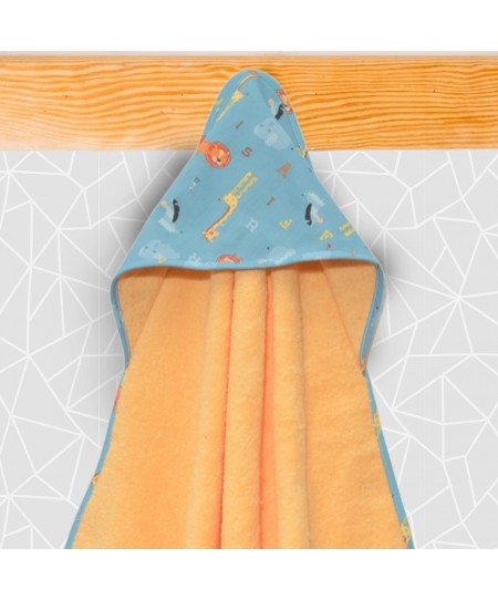 Μπουρνούζι Κάπα 75x75cm 100% Βαμβάκι 450 γρμ/τμ Design 216 Oliver Baby