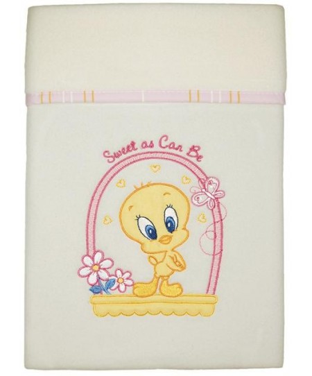 Κουβέρτα Fleece Κούνιας Baby Looney Tunes