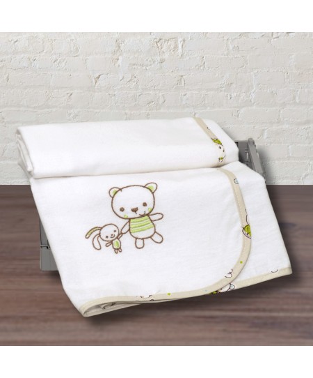 Πάνα Φανελλένια 100% Βαμβάκι 80x80cm 200 γρ/τμ Design 213 Oliver Baby