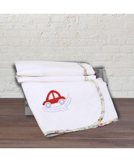 Πάνα Φανελλένια 100% Βαμβάκι 80x80cm 200 γρ/τμ Design 214-1 Oliver Baby