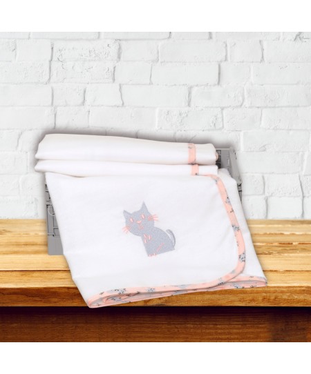 Πάνα Φανελλένια 100% Cotton 80x80 200 γρ/τμ Design 215 Oliver Baby