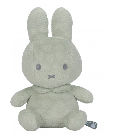 Λούτρινο Aπό Bελουτέ Ύφασμα 20cm Πράσινο Miffy Flowers