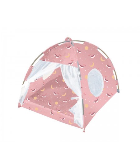 Σκηνή Παραλίας με Τούλι Pink Whale - Monnëka