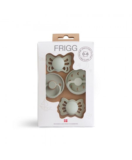 Σετ 4 Πιπίλες FRIGG - Moonlight Sailing Sage 0-6 Μηνών