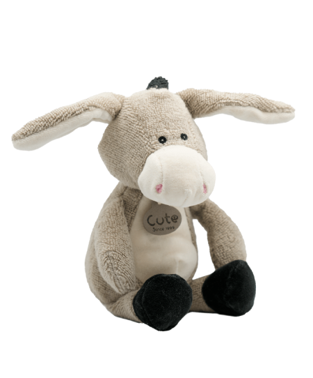 Λούτρινο Γαϊδουράκi George Organic Cotton Blend 18cm - CUTE