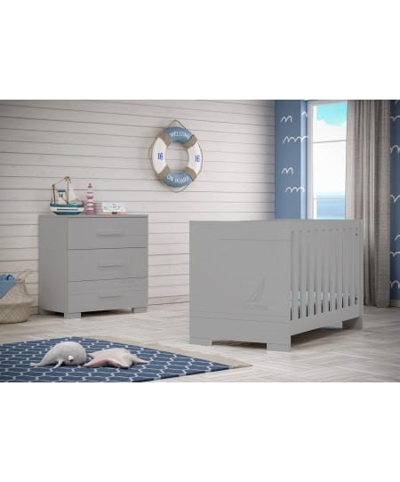 Συρταριέρα Coastal Γκρι - Design 15