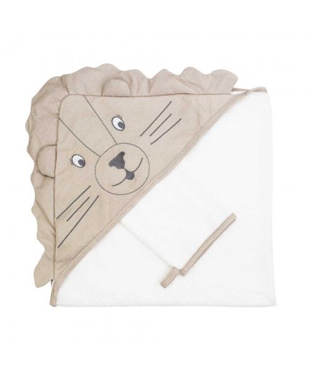 Μπουρνούζι 75x75cm & Γάντι Tam Tam Trois Kilos Sept