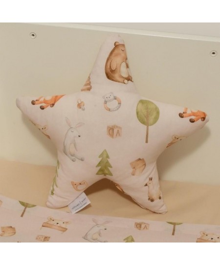 Μαξιλάρι Διακοσμητικό Αστέρι 37x37cm Design 428 Oliver Baby