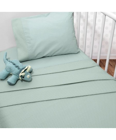Κουβέρτα Καλοκαιρινή Πικέ 100x140 100% Βαμβάκι Des. 453 Oliver Baby