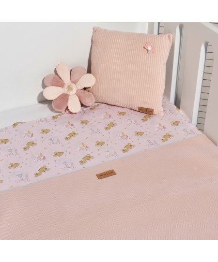 Καλοκαιρινή Κουβέρτα Διπλής Όψης 75x95cm Design 412 Oliver Baby