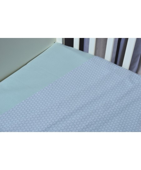 Σετ 2 Σεντόνια Λίκνου 75x110cm 100% Βαμβάκι Des. 144 Oliver Baby