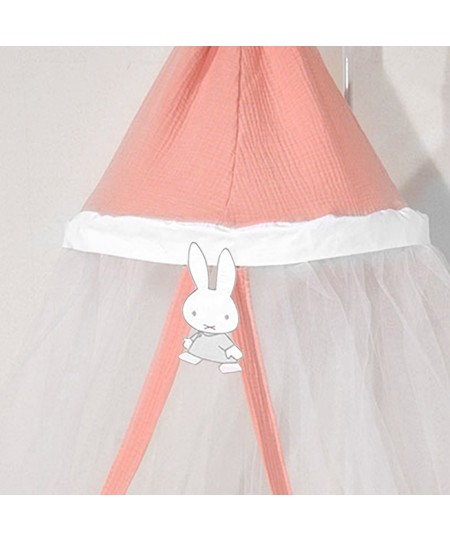 Miffy Des 62-1 Κουνουπιέρα Οροφής Μουσελίνα Σομόν 180χ550