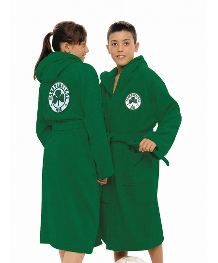 Μπουρνούζι παιδικό (12-14) UNISEX FC PANATHINAIKOS YOUNG, PALAMAIKI